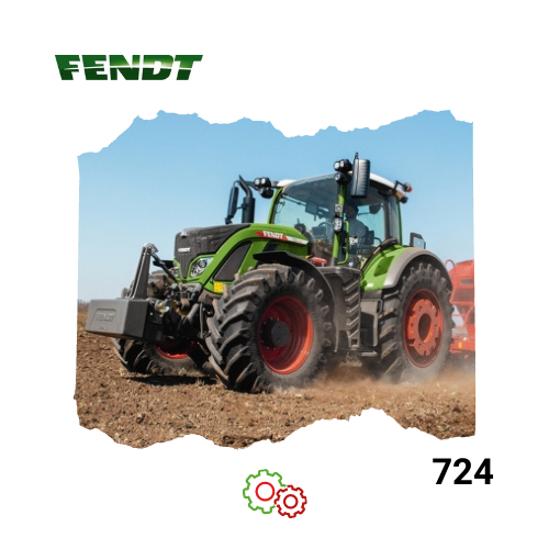 FENDT 724 - this versatile tractor, ranging from 144-237 hp, is your perfect partner for all kinds of work – from easy-going grassland work, to dynamic transport, to heavy-duty field or fleet operations.
