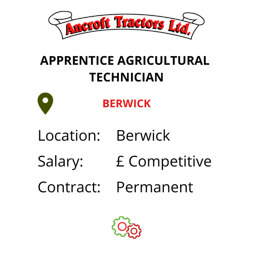 Apprentice Agricultural Technician Berwick